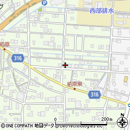 静岡県浜松市中央区篠原町21900周辺の地図