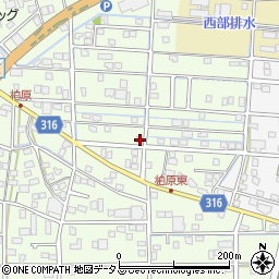 静岡県浜松市中央区篠原町21899周辺の地図