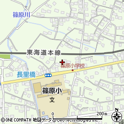 静岡県浜松市中央区篠原町9548周辺の地図