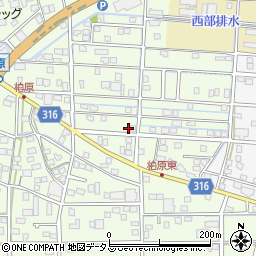 静岡県浜松市中央区篠原町21898周辺の地図