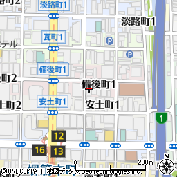 相続なんでも相談ｉｎ大阪周辺の地図