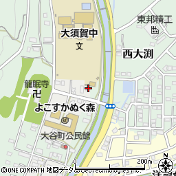 静岡県掛川市横須賀999-3周辺の地図
