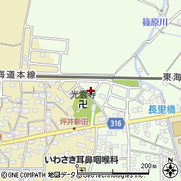 静岡県浜松市中央区篠原町10062周辺の地図