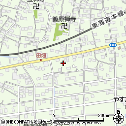 静岡県浜松市中央区篠原町11133周辺の地図