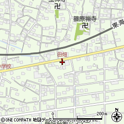 静岡県浜松市中央区篠原町11128周辺の地図