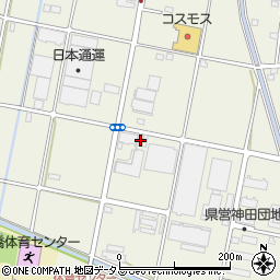 静岡県浜松市中央区神田町1366周辺の地図