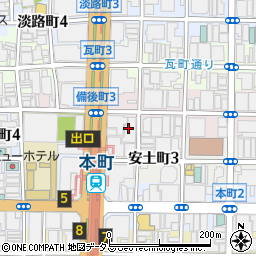 アーバネックス備後町ビル周辺の地図