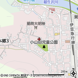 下田市立本郷公民館周辺の地図