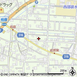 静岡県浜松市中央区篠原町21894周辺の地図