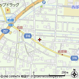静岡県浜松市中央区篠原町21889周辺の地図