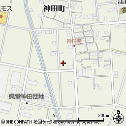 静岡県浜松市中央区神田町1041周辺の地図