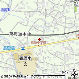 静岡県浜松市中央区篠原町9514周辺の地図