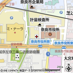 損保ジャパンパートナーズ株式会社　奈良支店周辺の地図