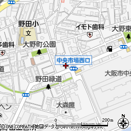 大阪武光水産輸送株式会社周辺の地図