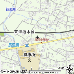 静岡県浜松市中央区篠原町9547周辺の地図