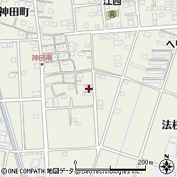 静岡県浜松市中央区神田町804周辺の地図
