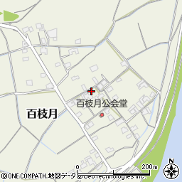 岡山県岡山市東区百枝月141周辺の地図