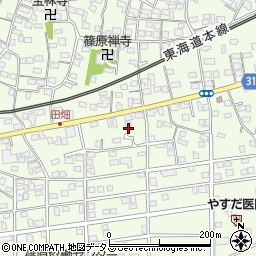 静岡県浜松市中央区篠原町11162周辺の地図