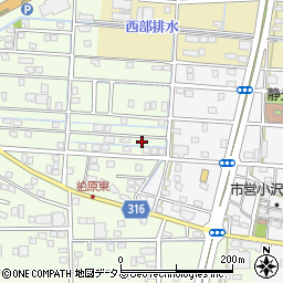 静岡県浜松市中央区篠原町21867周辺の地図