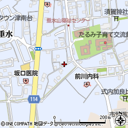 三重県津市垂水1952周辺の地図