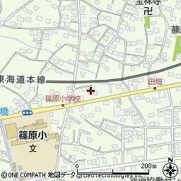 静岡県浜松市中央区篠原町9504周辺の地図