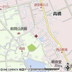 静岡県菊川市高橋3856周辺の地図