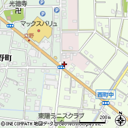 静岡県浜松市中央区古川町396周辺の地図