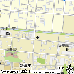 静岡県浜松市中央区新橋町319周辺の地図