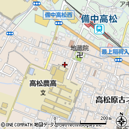 岡山県岡山市北区高松原古才299周辺の地図