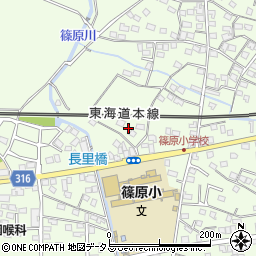 静岡県浜松市中央区篠原町9571周辺の地図