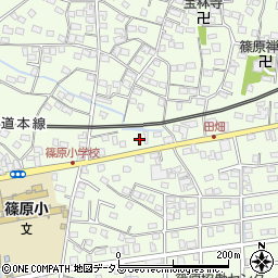 静岡県浜松市中央区篠原町9456周辺の地図