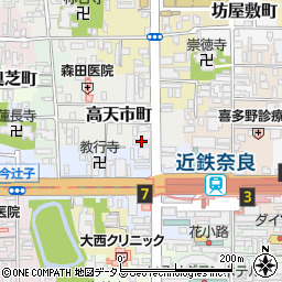奈良パーク法律事務所周辺の地図