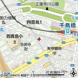 古田食品店周辺の地図