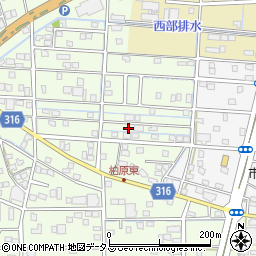 静岡県浜松市中央区篠原町21872周辺の地図