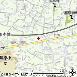 静岡県浜松市中央区篠原町9449周辺の地図