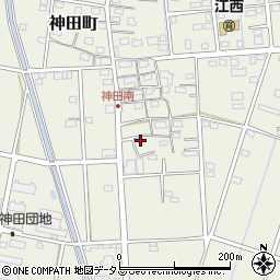 静岡県浜松市中央区神田町867周辺の地図