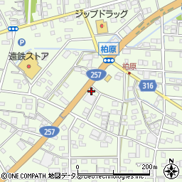 静岡県浜松市中央区篠原町22053周辺の地図