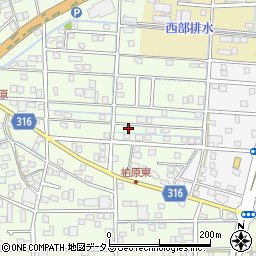 静岡県浜松市中央区篠原町21873周辺の地図