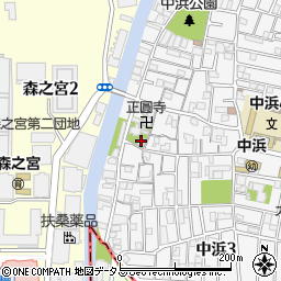 白山神社周辺の地図