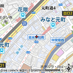 トマト銀行神戸支店 ＡＴＭ周辺の地図