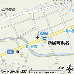 静岡県湖西市新居町浜名3748-1周辺の地図