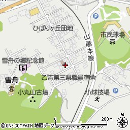 島根県益田市乙吉町857周辺の地図