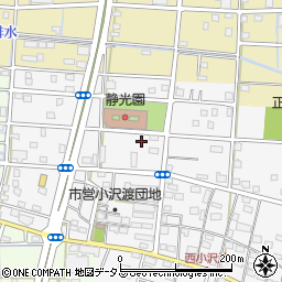 静岡県浜松市中央区小沢渡町1315周辺の地図