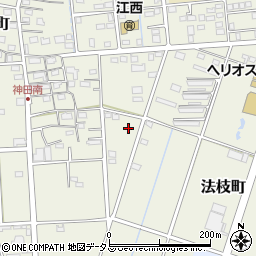 静岡県浜松市中央区神田町796周辺の地図