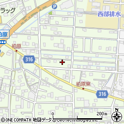 静岡県浜松市中央区篠原町21881周辺の地図