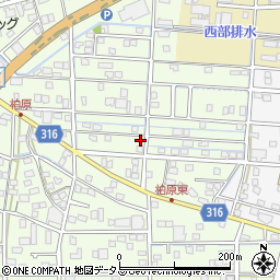 静岡県浜松市中央区篠原町21877周辺の地図