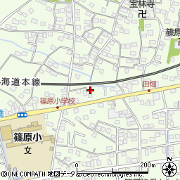 静岡県浜松市中央区篠原町9458周辺の地図