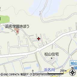 静岡県湖西市新居町浜名1701周辺の地図