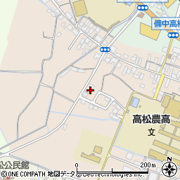 岡山県岡山市北区高松原古才800周辺の地図