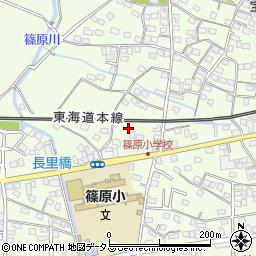 静岡県浜松市中央区篠原町9545周辺の地図